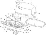 Engine Cover - Evinrude