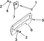 Transom Mount Kit - Rope Start Only