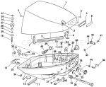 Engine Cover - Evinrude