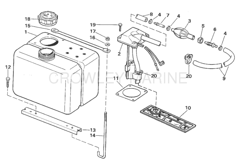 Vro Oil Tank Kit-1.8 Gallon