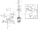 Electric Starter & Solenoid American Bosch No/255625-Mo30sm