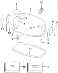 Engine Cover - Evinrude Engine Cover - Evinrude