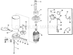 Electric Starter & Solenoid American Bosch No/255625-Mo30sm