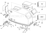 Engine Cover - Evinrude Rope Start Only