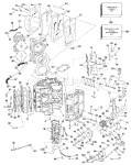 Cylinder & Crankcase - 110tlcdf Models Only Cylinder & Crankcase - 110tlcdf Models Only