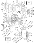 Cylinder & Crankcase - All Models Except 110tlcdf