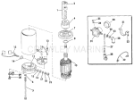 Electric Starter & Solenoid American Bosch No/255625-Mo30sm