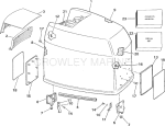 Engine Cover - Johnson - 200tx/225