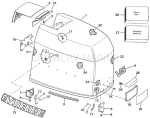 Engine Cover - Evinrude 275 Models