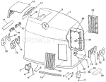 Engine Cover - Johnson 3.6 Models Engine Cover - Johnson 3.6 Models