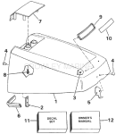 Engine Cover - Evinrude