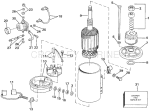 Electric Starter & Solenoid American Bosch 20702-21-Mo30sm Electric Starter & Solenoid American Bosch 20702-21-Mo30sm