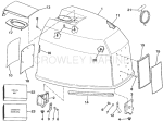 Engine Cover - Johnson-150/175 Only Engine Cover - Johnson-150/175 Only