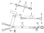 Start Switch & Cables - Tiller Electric Models