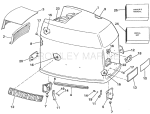 Engine Cover - Evinrude - 200tx, 200cx, 225 Engine Cover - Evinrude - 200tx, 200cx, 225