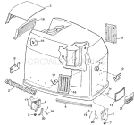 Engine Cover - Evinrude - 200stl