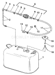 Fuel Tank Without Gauge