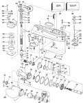 Gearcase - 40ar, 40ae, 40at Models Only