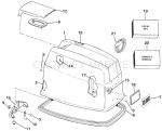 Engine Cover - Evinrude