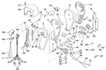 Remote Control Assembly - Binnacle Mount, Dual Lever Remote Control Assembly - Binnacle Mount, Dual Lever