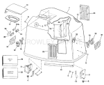 Engine Cover - Johnson 175stl Only