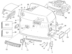 Engine Cover - Evinrude - 200tx, 200cx, 225t, 225p, 225c Engine Cover - Evinrude - 200tx, 200cx, 225t, 225p, 225c