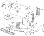 Engine Cover - Evinrude 300 Models Engine Cover - Evinrude 300 Models