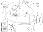 Engine Cover - Johnson-150/175 Only