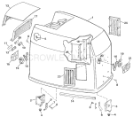 Engine Cover - Johnson - 200 Stl, Ve200sl
