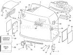 Engine Cover - Johnson - 200tx, 200cx, 225t, 225p, 225c Engine Cover - Johnson - 200tx, 200cx, 225t, 225p, 225c