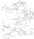 Exhaust Housing & Stern & Swivel Bracket