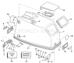 Engine Cover - Johnson Rope Start Only Engine Cover - Johnson Rope Start Only