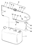 Fuel Tank Without Gauge