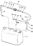 Fuel Tank Without Gauge