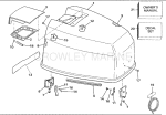 Engine Cover - Johnson 120-140 Models Engine Cover - Johnson 120-140 Models
