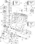 Gearcase - 140cx Counter Rotation