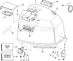 Engine Cover - Johnson-150/175 Only