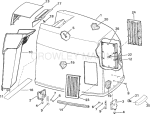 Engine Cover - Johnson 300 Models