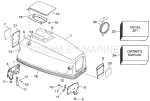 Engine Cover - Evinrude 50