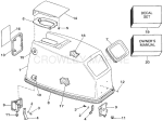 Engine Cover - Evinrude Rope Start Only