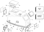Engine Cover - Johnson Rope Start Only Engine Cover - Johnson Rope Start Only