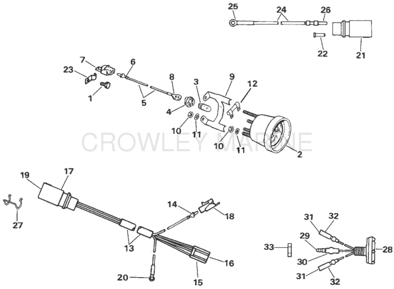 Power Trim/Tilt Electrical