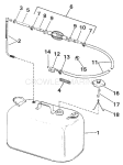 Fuel Tank Without Gauge