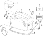 Engine Cover - Evinrude
