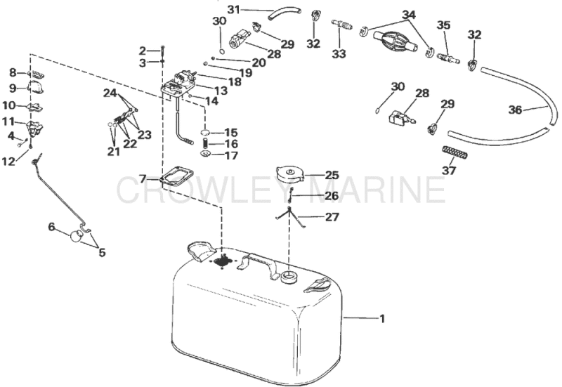 Fuel Tank With Gauge