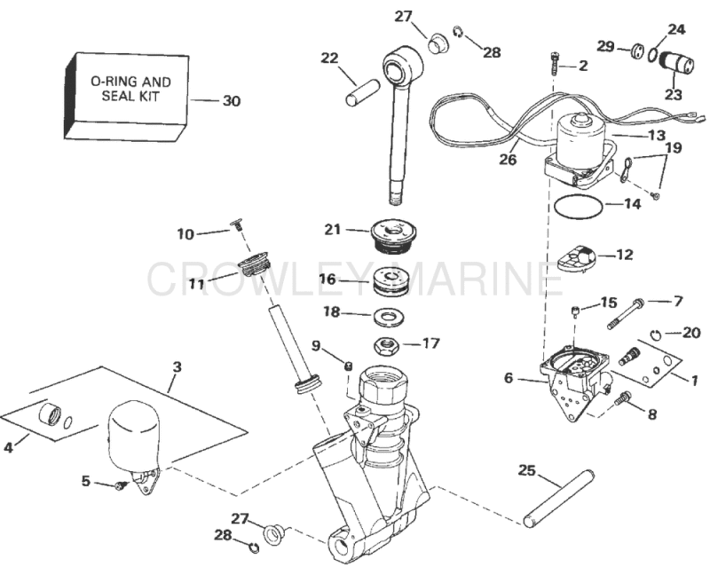 Power Trim/Tilt Hydraulic Assembly