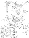 Stern Bracket - Power Trim/Tilt