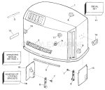 Engine Cover - Evinrude