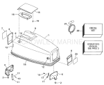 Engine Cover - Evinrude