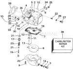 Carburetor 60 Models Only Carburetor 60 Models Only